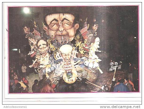 57485)cartolina Illustratoria Acireale - Il Piu' Bel Carnevale Di Sicilia - Anno 1999 - Acireale