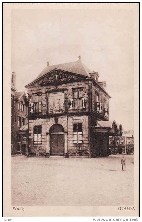 Nederland-Zuid Holland, Gouda 1920, Waag, Gebruikt Nee - Gouda