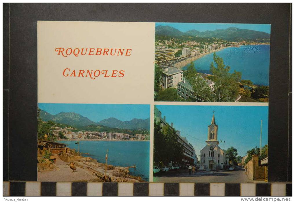 ROQUEBRUNE CAP MARTIN VUE SUR CARNOLES ET MENTON - Roquebrune-Cap-Martin