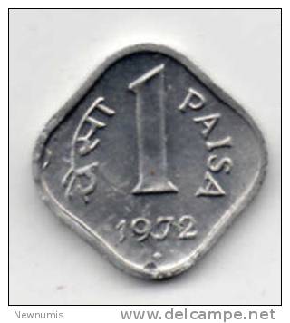 INDIA 1 PAISA 1972 - India