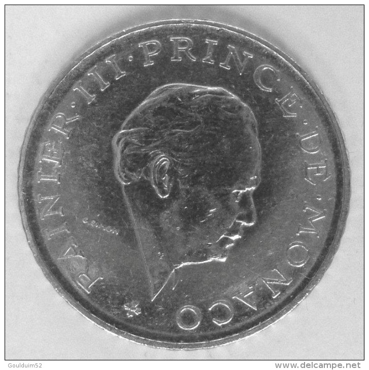 2 Francs 1981   Rainier III - 1960-2001 Nieuwe Frank