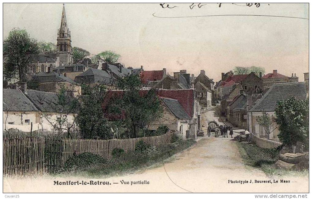 72 MONTFORT LE ROTROU - Vue Partielle - Montfort Le Gesnois