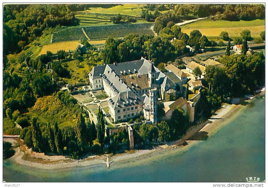 CPM - 73 - Abbaye D'Hautecombe - Vue Aérienne (Lumicap, 2367) - Ruffieux