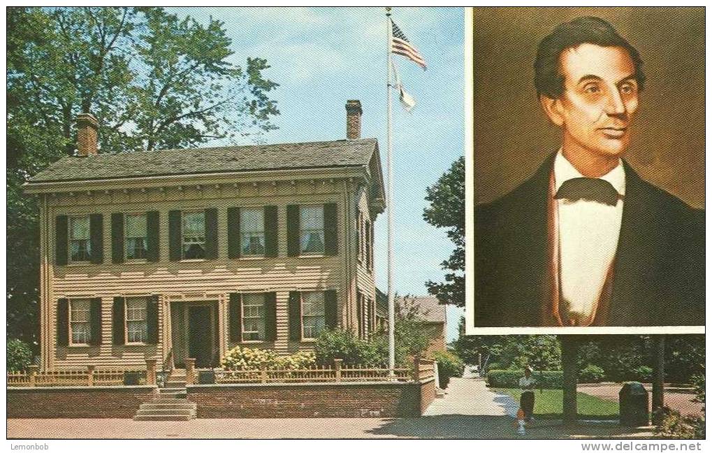 USA – United States – Home Of Abraham Lincoln, Springfield Illinois Unused Postcard [P3983] - Springfield – Illinois