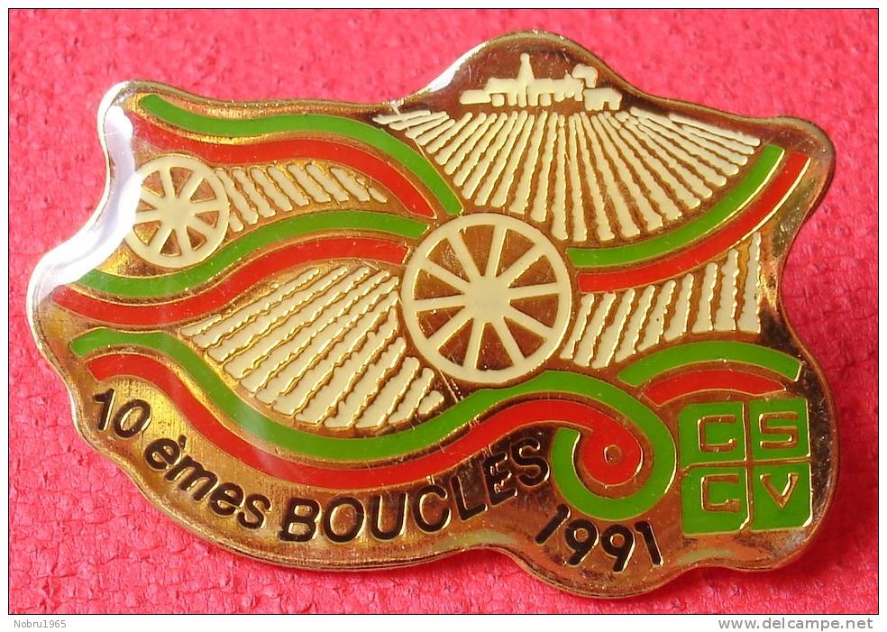 Pin´s 10ème Boucle CSCV.compiègne . 60 Oise . Cyclisme Cycle Vélo - Cycling