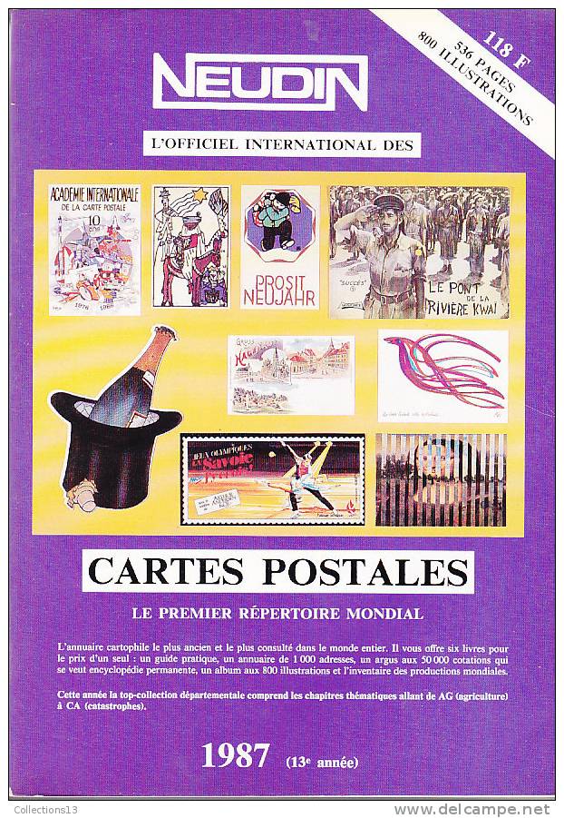 NEUDIN 1987 (bon Etat) - Livres & Catalogues