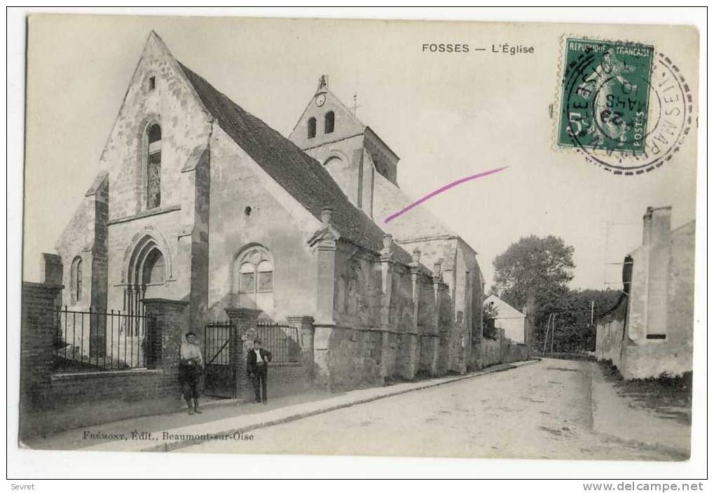 FOSSES. - L'Eglise - Fosses