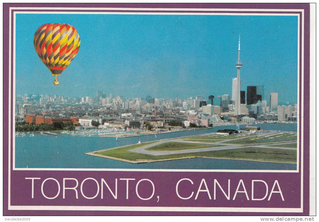 B25841 Hot Air Ballon Montgolfieres Toronto Canada Used Perfect Shape - Balloons