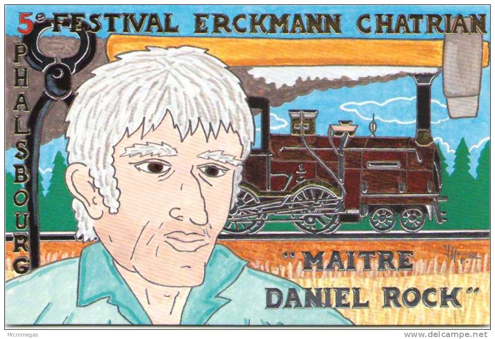 Patrick HAMM - 5e Festival Erckmann Chatrian - Maître Daniel Rock - Phalsbourg 1990 - Hamm