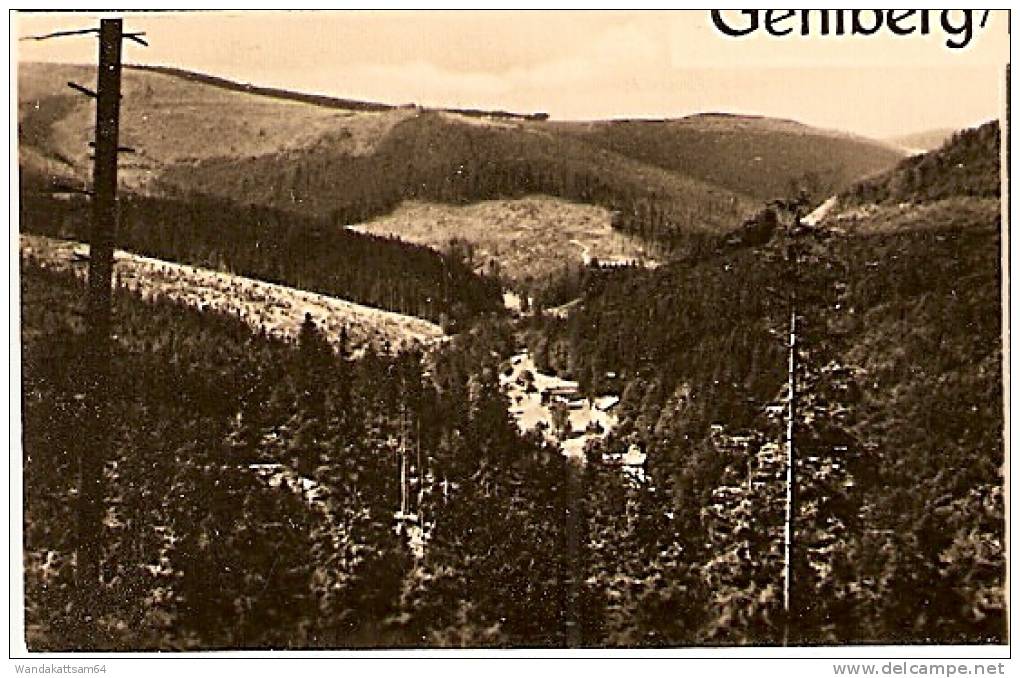 AK Gehlberg/Thür. Wald MBK 4 Bilder  -1. 7. 63.-16 GEHLBERG (THÜRINGERW) Nach Gramzow Kreis Prenzlau Mit 1 X 10 PF DEUTS - Heldrungen