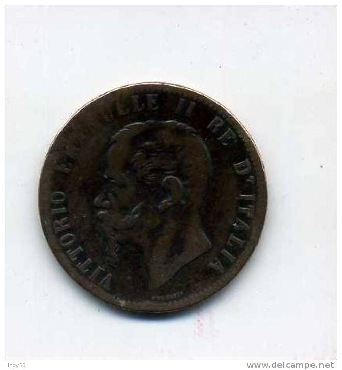 - ITALIE . 10C. V. EMANUELLE II - 1861-1878 : Victor Emmanuel II