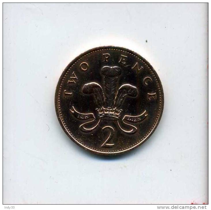 - GRANDE BRETAGNE  . 2P. 1988 - 2 Pence & 2 New Pence