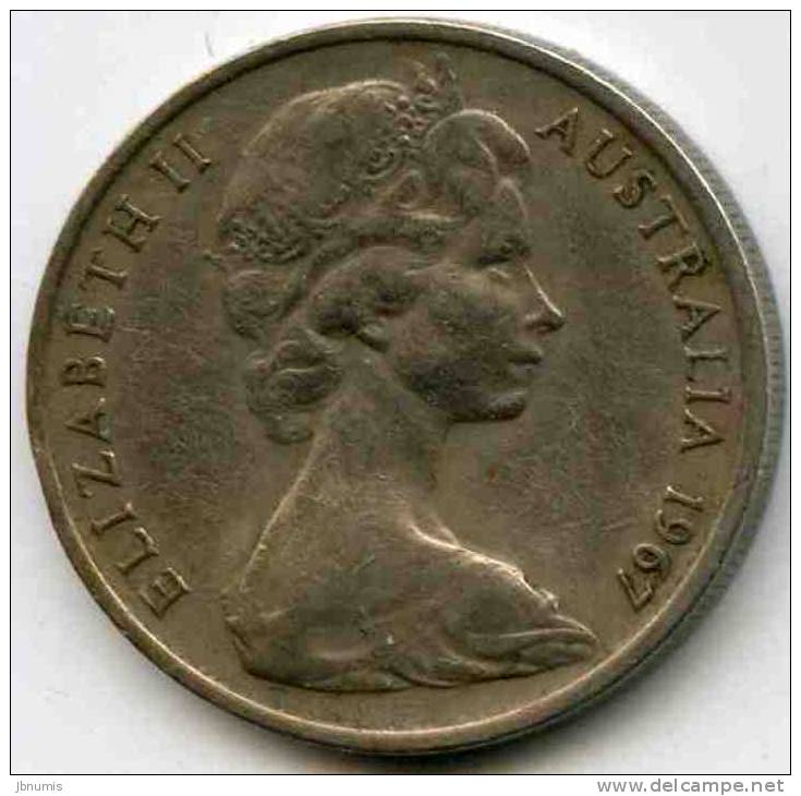 Australie Australia 10 Cents 1967 KM 65 - 10 Cents