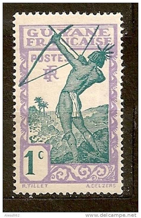 GUYANA   Guyane N. 109/*  - 1929/1938 - - Ungebraucht