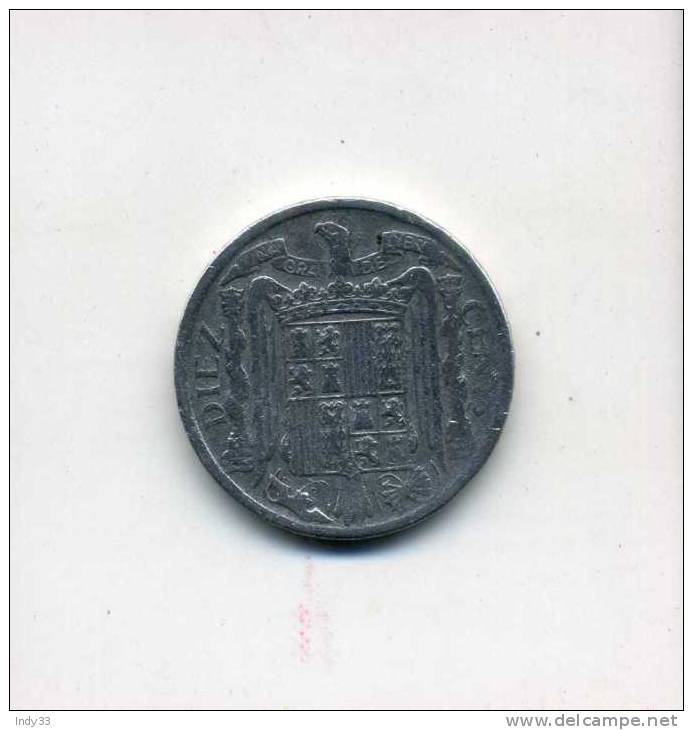 - ESPAGNE . 10C. 1940 - 10 Centimos