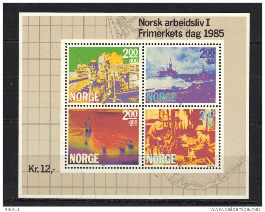 NORVEGE BF N° 5 ** - Hojas Bloque