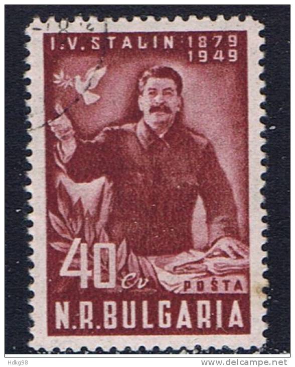 BG Bulgarien 1949 Mi 717 Stalin - Oblitérés