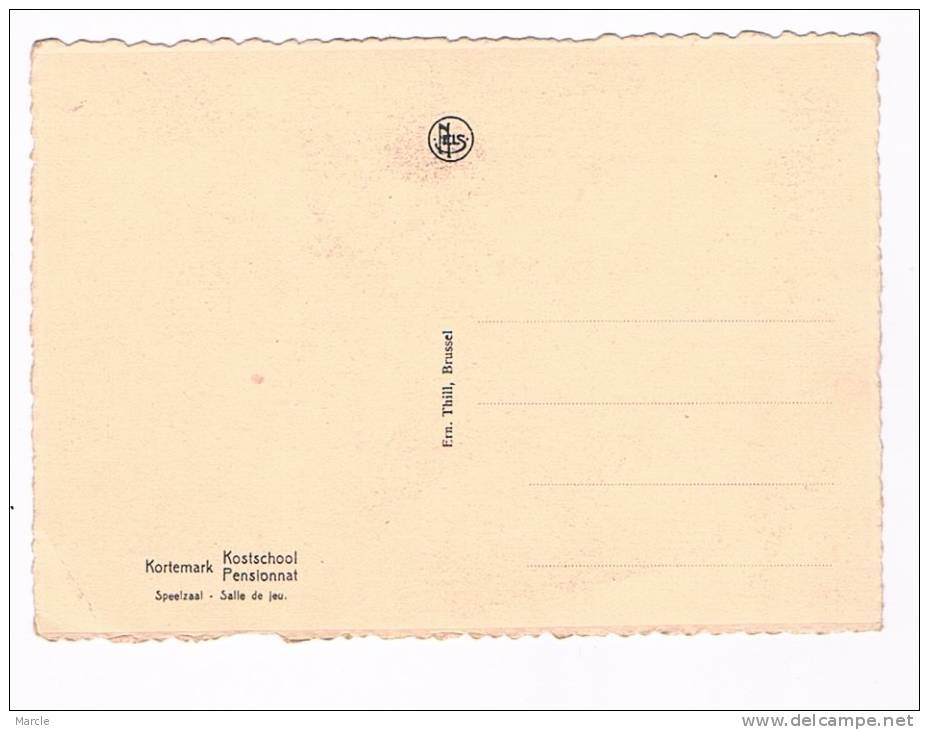 Kortemark - Kostschool - Pensionnat  Beroepsklas - Cours Professionnal - Kortemark