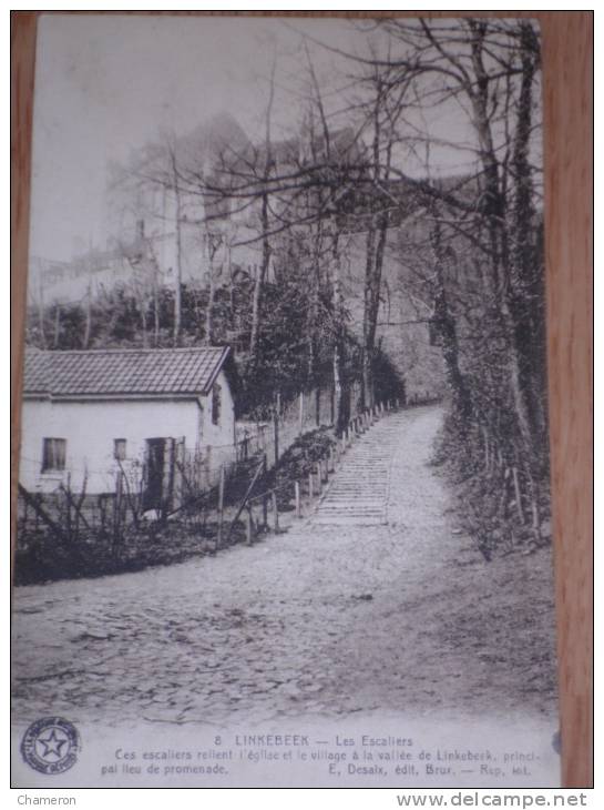 8 - Linkebeek - Les Escaliers Reliant L'église Et Le Village à La Vallée De Linkenbeek - Aalst