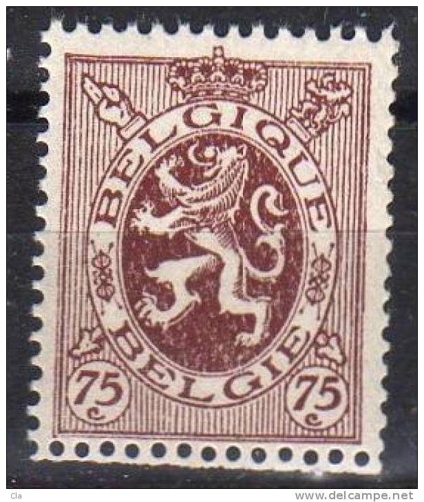 288A  **   Cob 40 - 1929-1937 Heraldischer Löwe