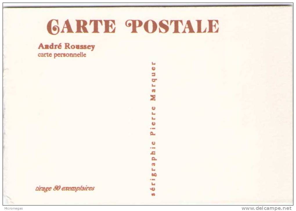André ROUSSEY - Illustrateur Cartophile - Roussey