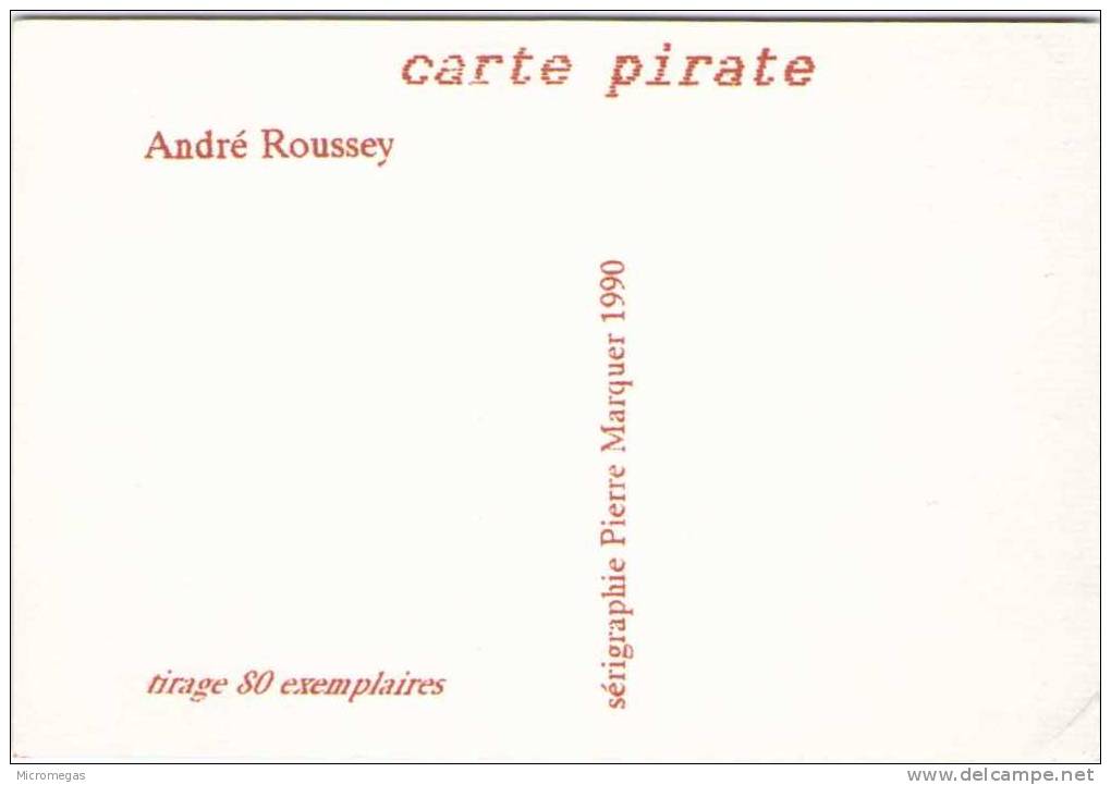 André ROUSSEY - 1990 - Année Van Gogh En Val D'Oise - Roussey
