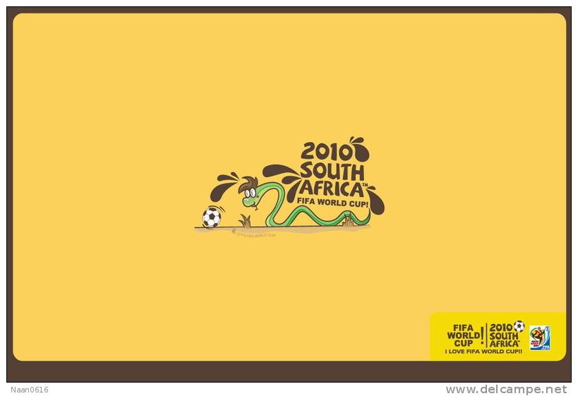 [Y38-133  ]  2010  FIFA World Cup South  Africa , Postal Stationery -- Articles Postaux -- Postsache F - 2010 – Südafrika