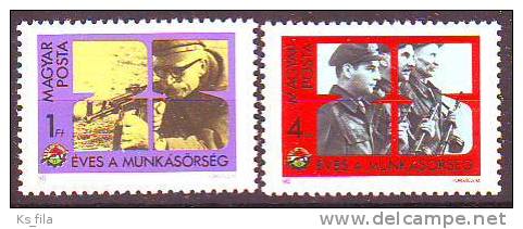 HUNGARY - 1982. 25th Anniv Of Workers' Militia - MNH - Neufs