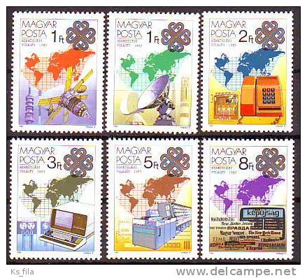 HUNGARY - 1983. World Communications Year - MNH - Ungebraucht