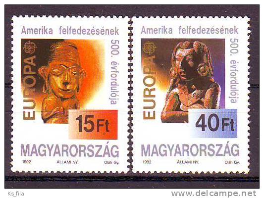 HUNGARY - 1992. Europa 500th Anniv Of Discovery Of America By Columbus - MNH - Ungebraucht