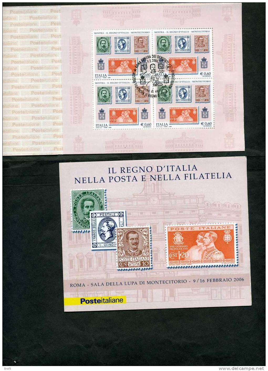 2006 Italia, Montecitorio Libretto Con Annullo Ufficiale F.D.C., Serie Completa - Booklets