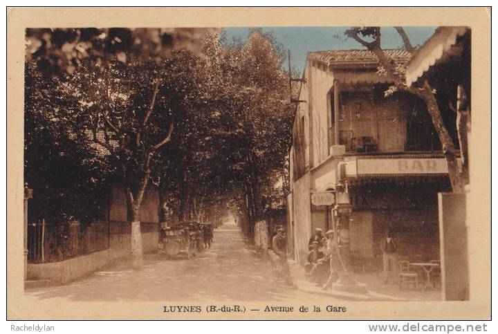 LUYNES " Avenue De La Gare " - Luynes