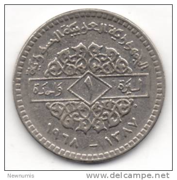 SIRIA 1 POUND 1968 - Syrien