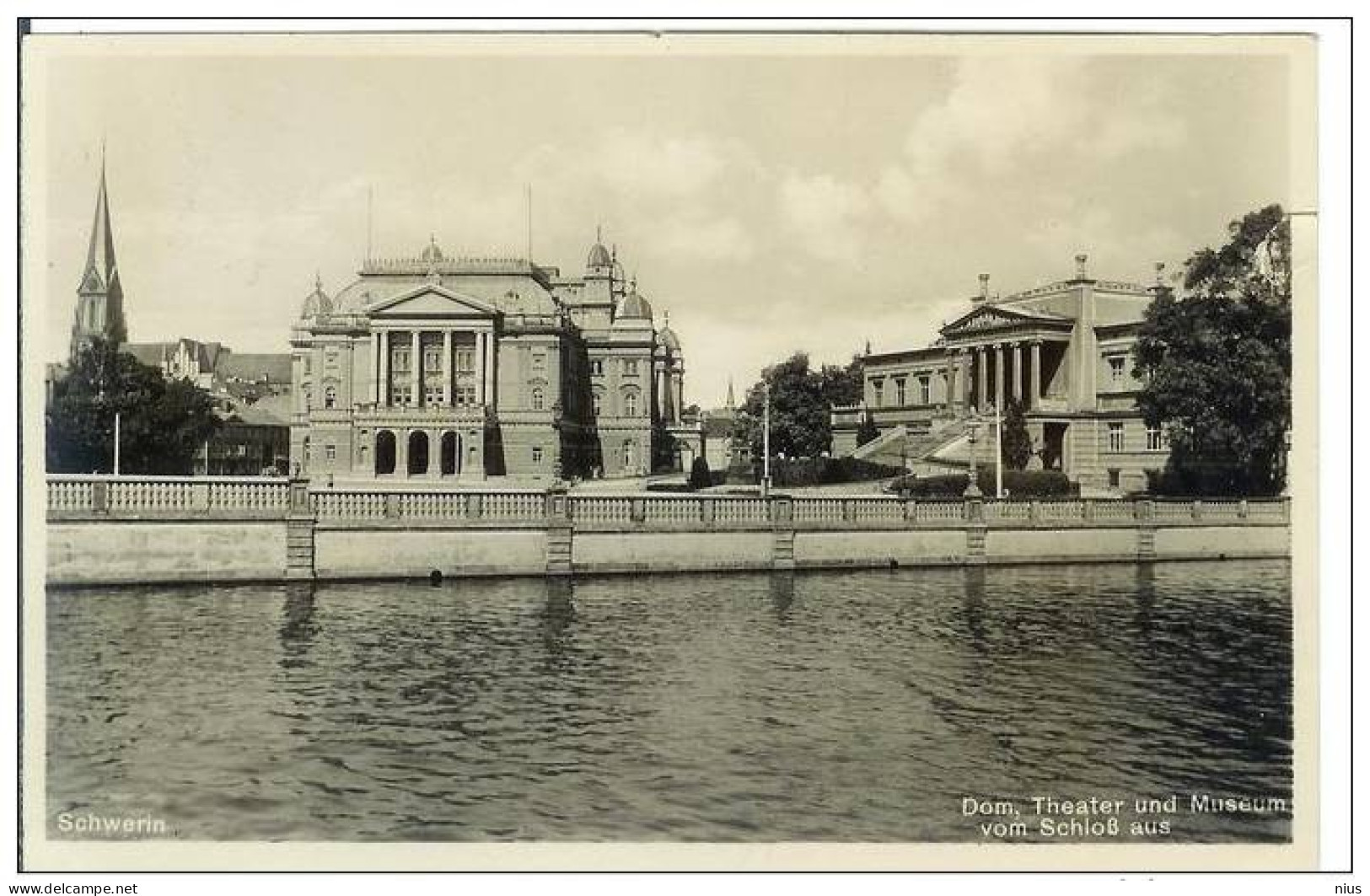 Germany Schwerin 1932 Opera Theatre Theater Teatro Hoftheater - Schwerin