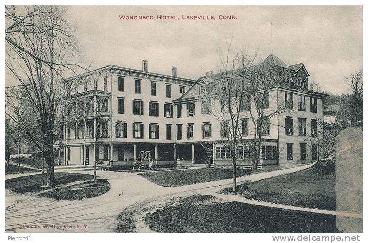 U.S.A. CONNECTICUT - LAKEVILLE - Wononsco Hotel - Autres & Non Classés