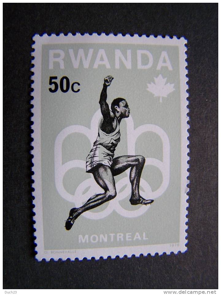 THEME SPORT JEUX OLYMPIQUES MONTREAL RWANDA - Zomer 1976: Montreal