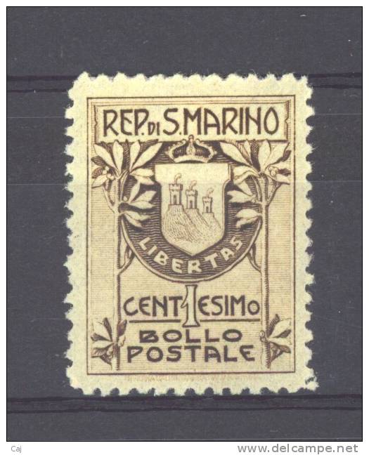 Saint Marin  -  1907  :  Yv  47  * - Neufs