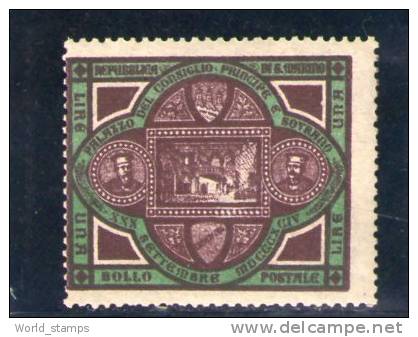 SAN MARINO 1894 * - Unused Stamps