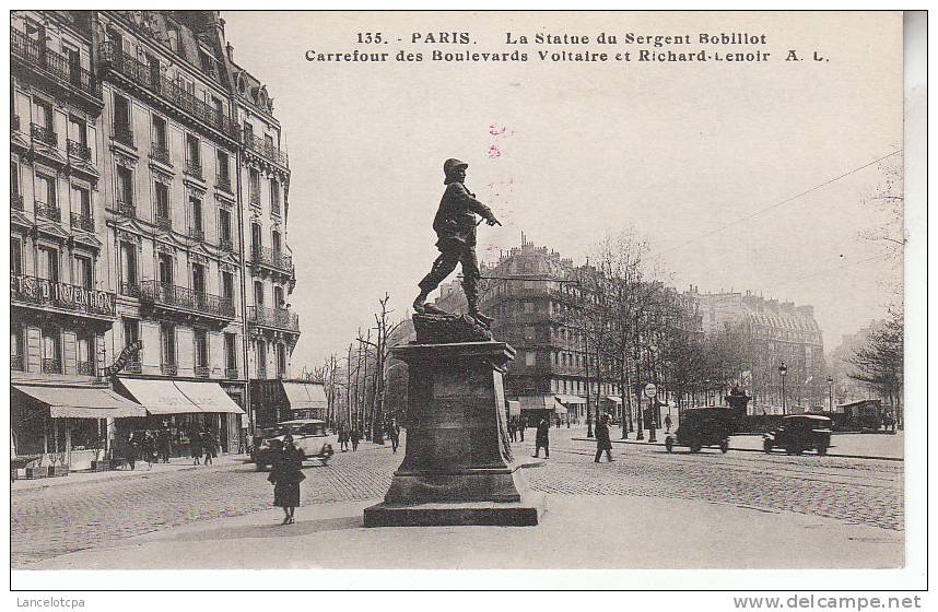 75 - PARIS / CARREFOUR DES BOULEVARDS VOLTAIRE ET RICHARD LENOIR - Arrondissement: 11