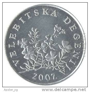 CROATIA - KROATIEN:  50 Lipa 2007  XF/AU  *HIGH CONDITION COIN* - Croatia