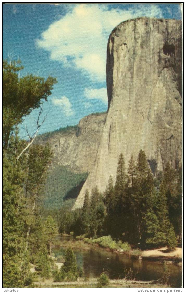 USA – United States – Yosemite National Park, California, El Capitan, Used Postcard [P5032] - Yosemite