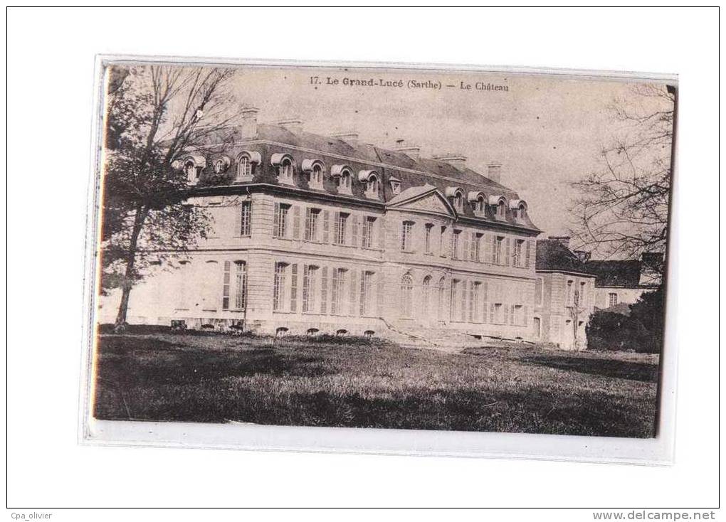 72 LE GRAND LUCE Chateau, Ed Rendon 17, 1927 - Le Grand Luce