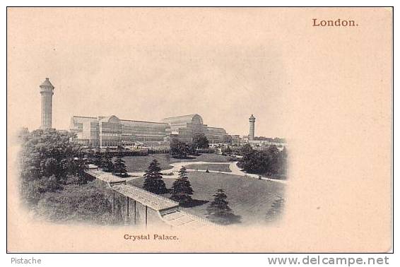 London Crystal Palace - England - Old Card - Unused - Simple Back - 2 Scans - VG Condition - Londen - Buitenwijken