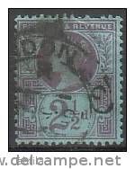 GRANDE-BRETAGNE - 1887-92 - QV "Jubilee" - 2 1/2d Obl 3 - Oblitérés