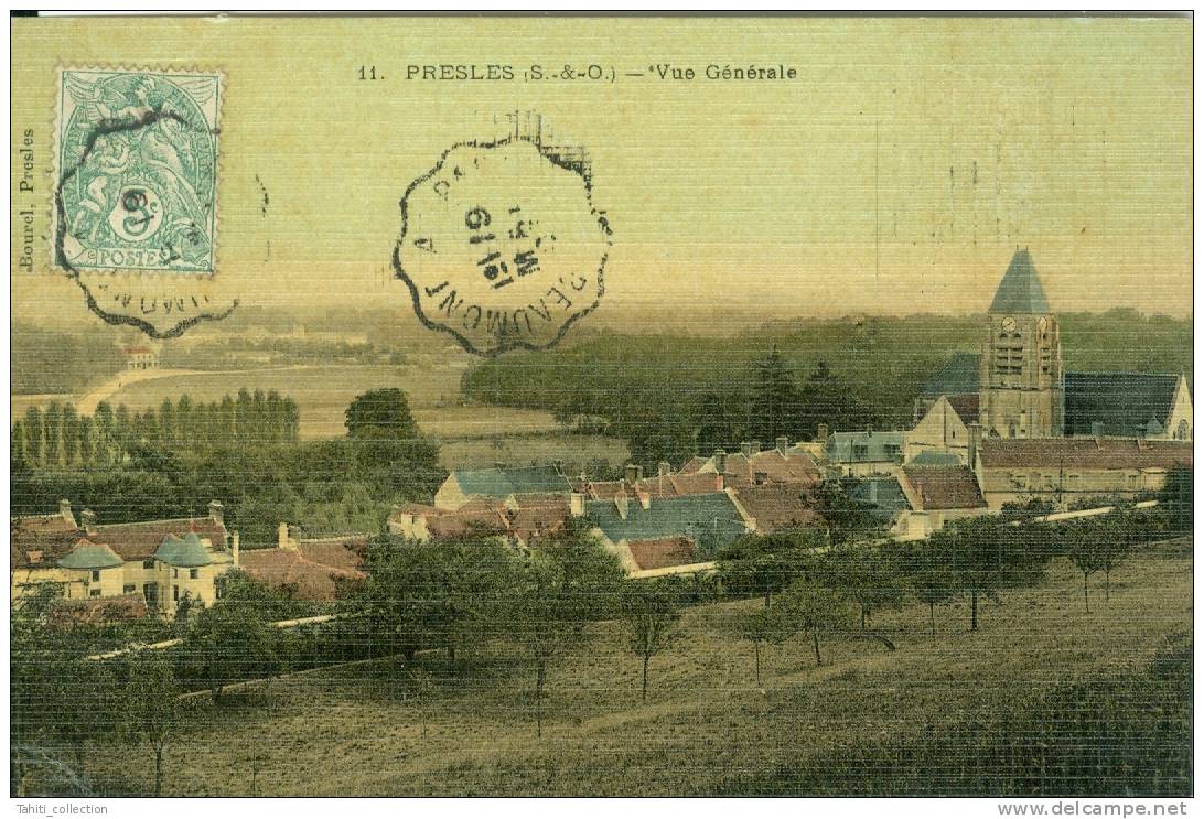 PRESLES - Vue Générale - Presles