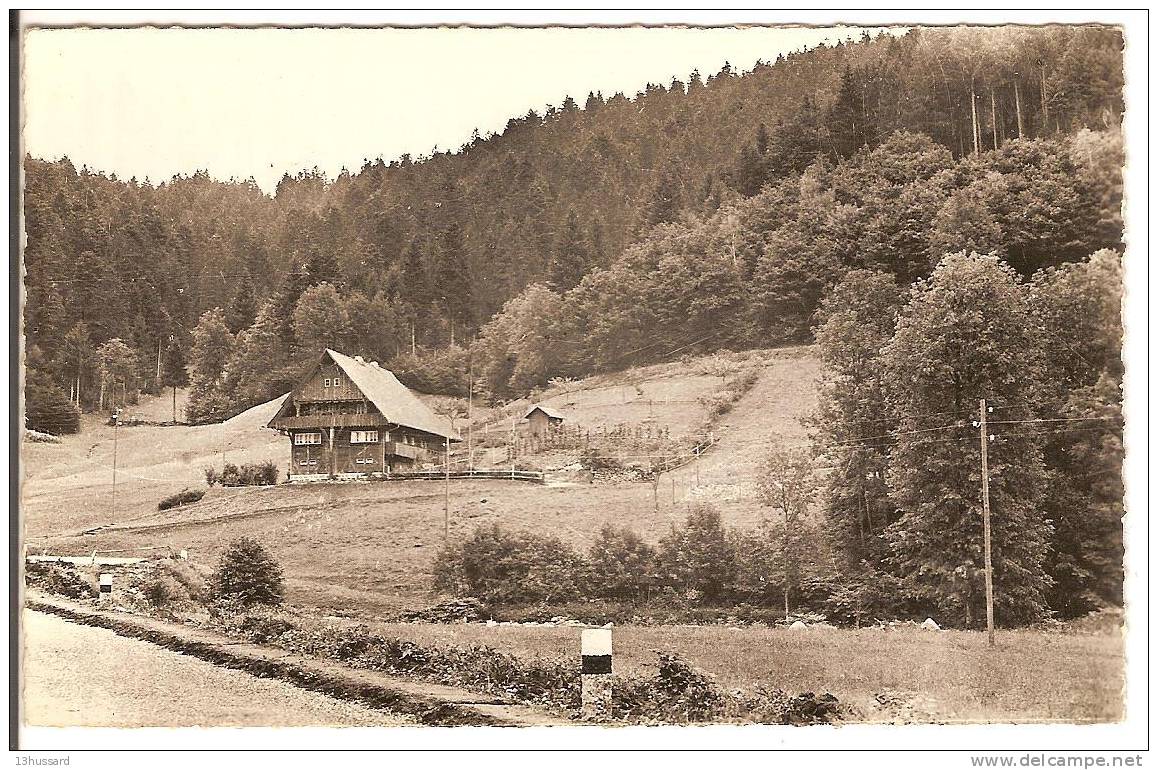 Carte Postale Environs D'Offenbourg (Offenburg) - Ferme De La Forêt Noire - Offenburg