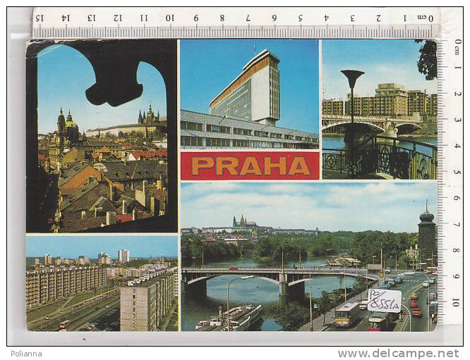 PO8551A# CECOSLOVACCHIA - PRAHA - PRAGA  VG 1977 - Lettres & Documents