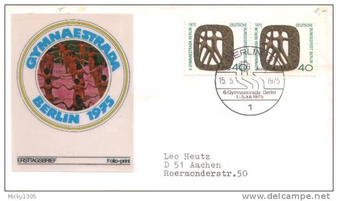 Germany / Berlin - Mi-Nr 493 FDC (y663)- - 1971-1980