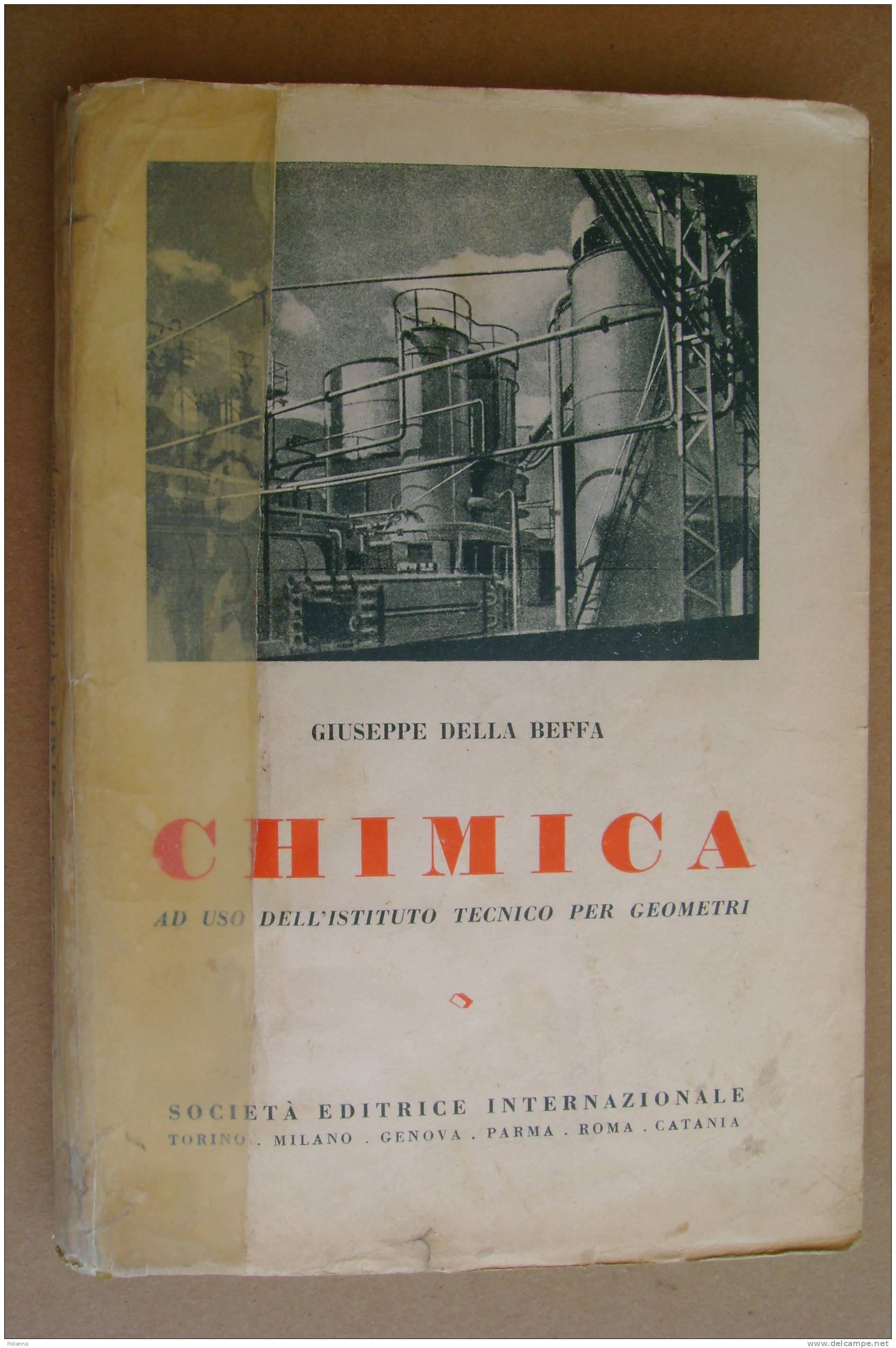 PAQ/17 Giuseppe della Beffa CHIMICA SEI 1950/Metalloidi/Metalli