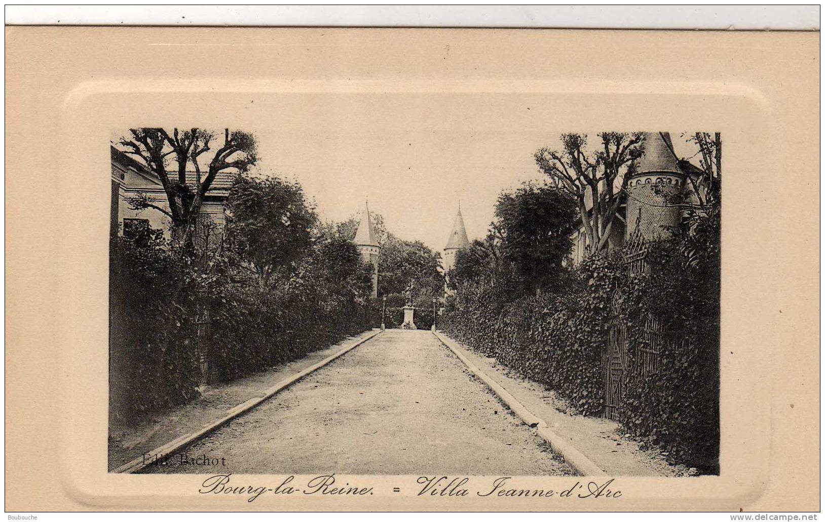 CPA De BOURG LA REINE -  Villa Jeanne D´arc - édition PEU COURANTE - Bourg La Reine